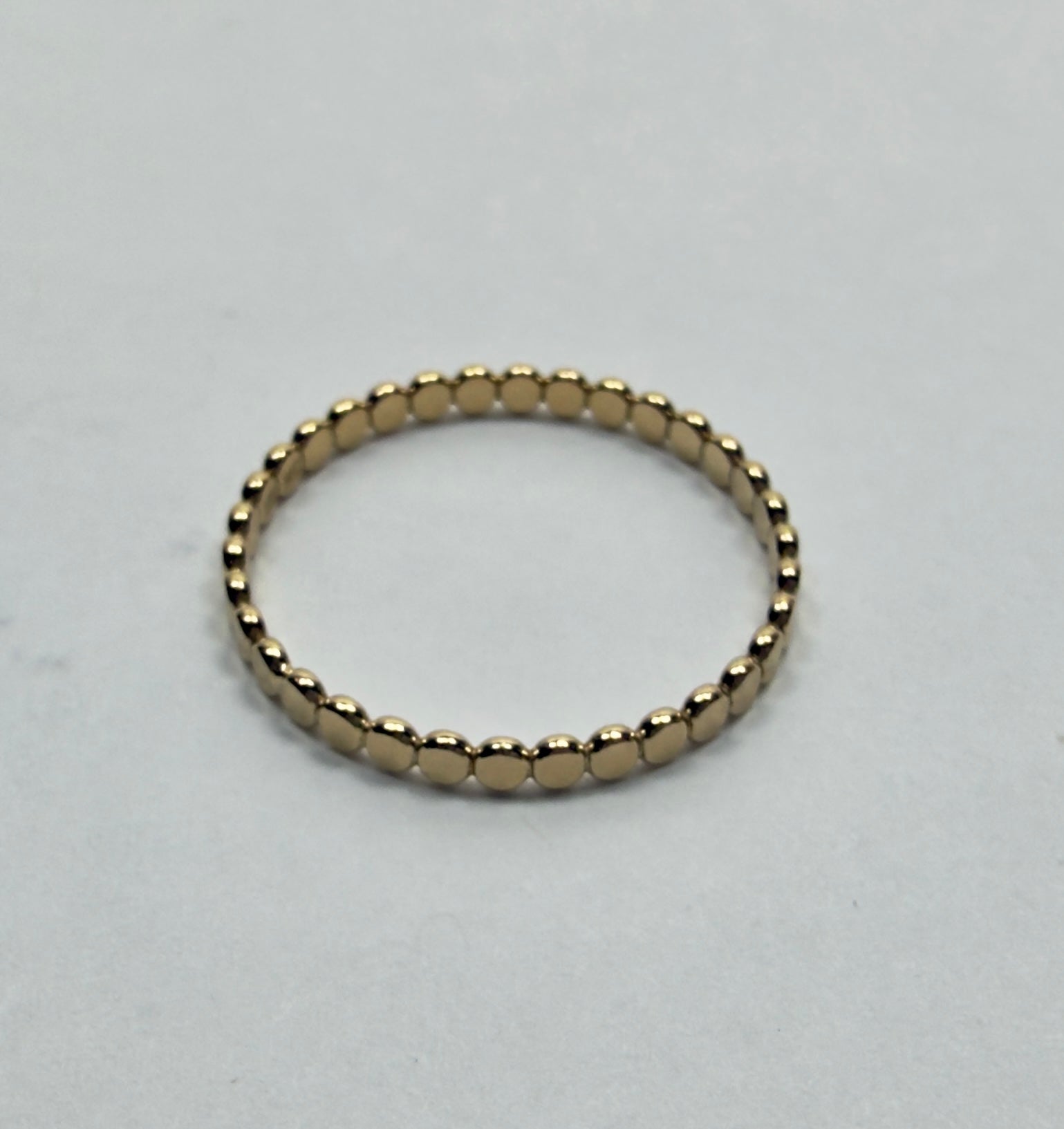 Flat Dotted Ring