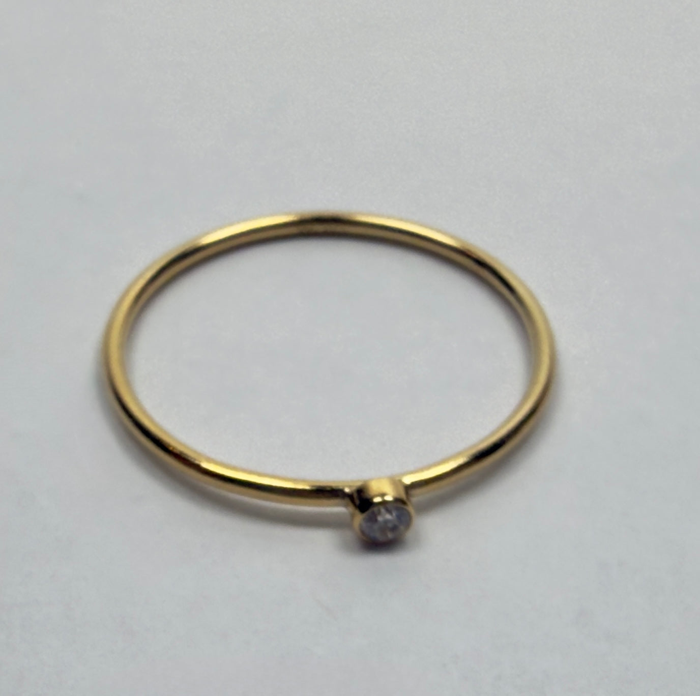 Dainty CZ Ring