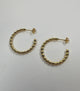 The Wren - Oval Link Hoop Earrings