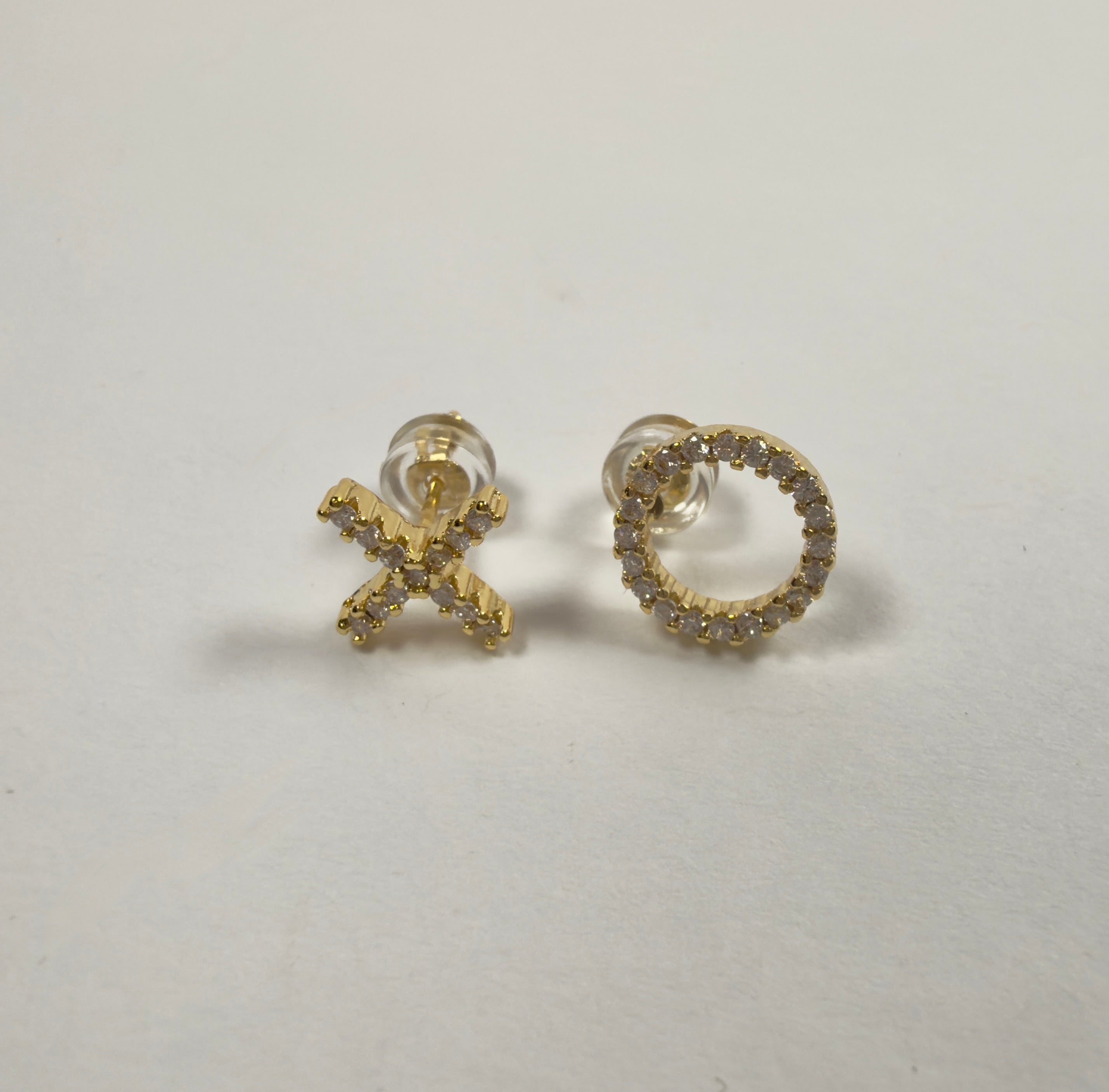 Hugs & Kisses Post Earrings