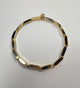 The Murphy - Rectangular Gold Beaded Bracelet