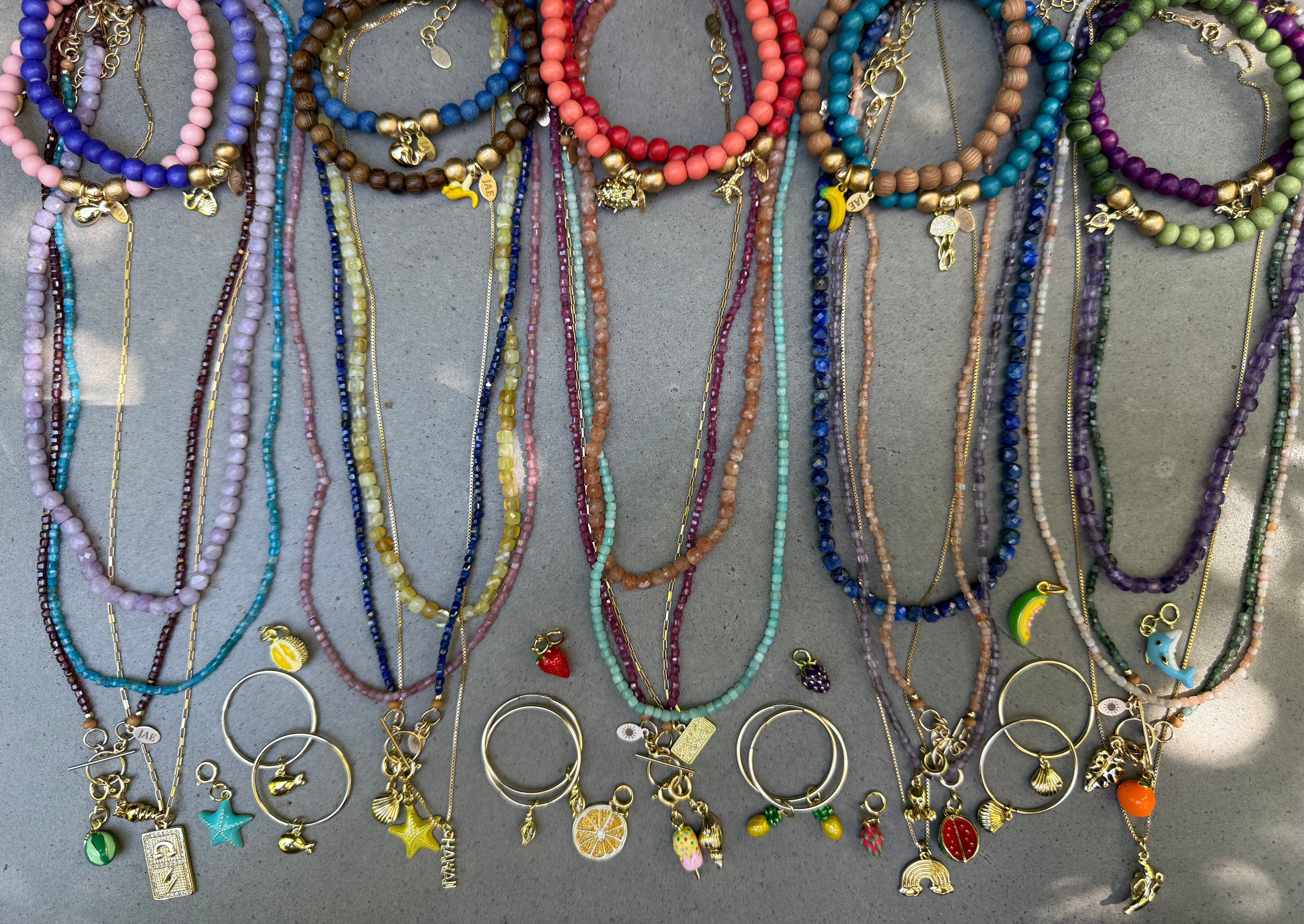 Strawberry Enamel Charm With Clip-on Connector