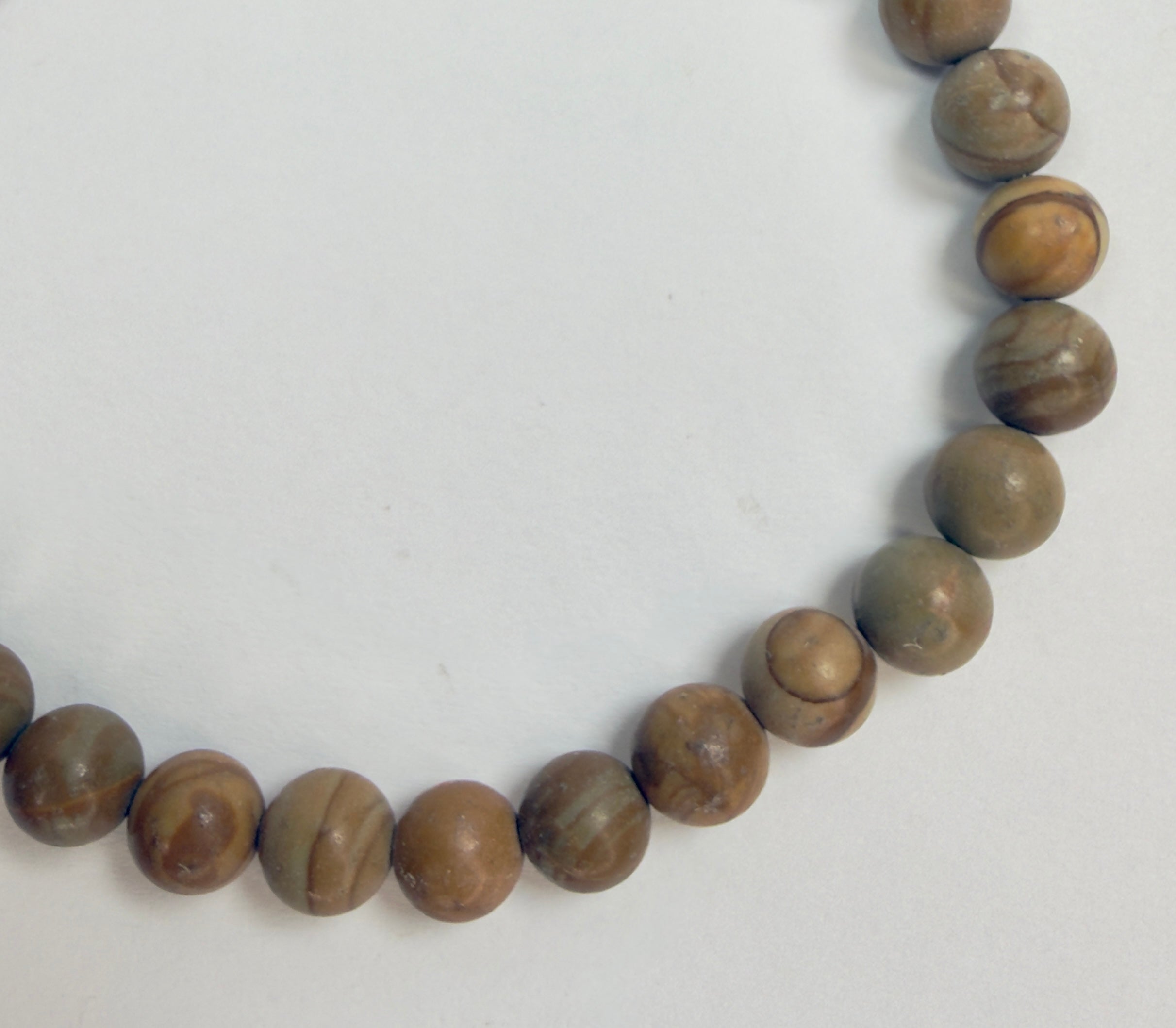 The Bickler - Tiger Jasper Beaded Bracelet