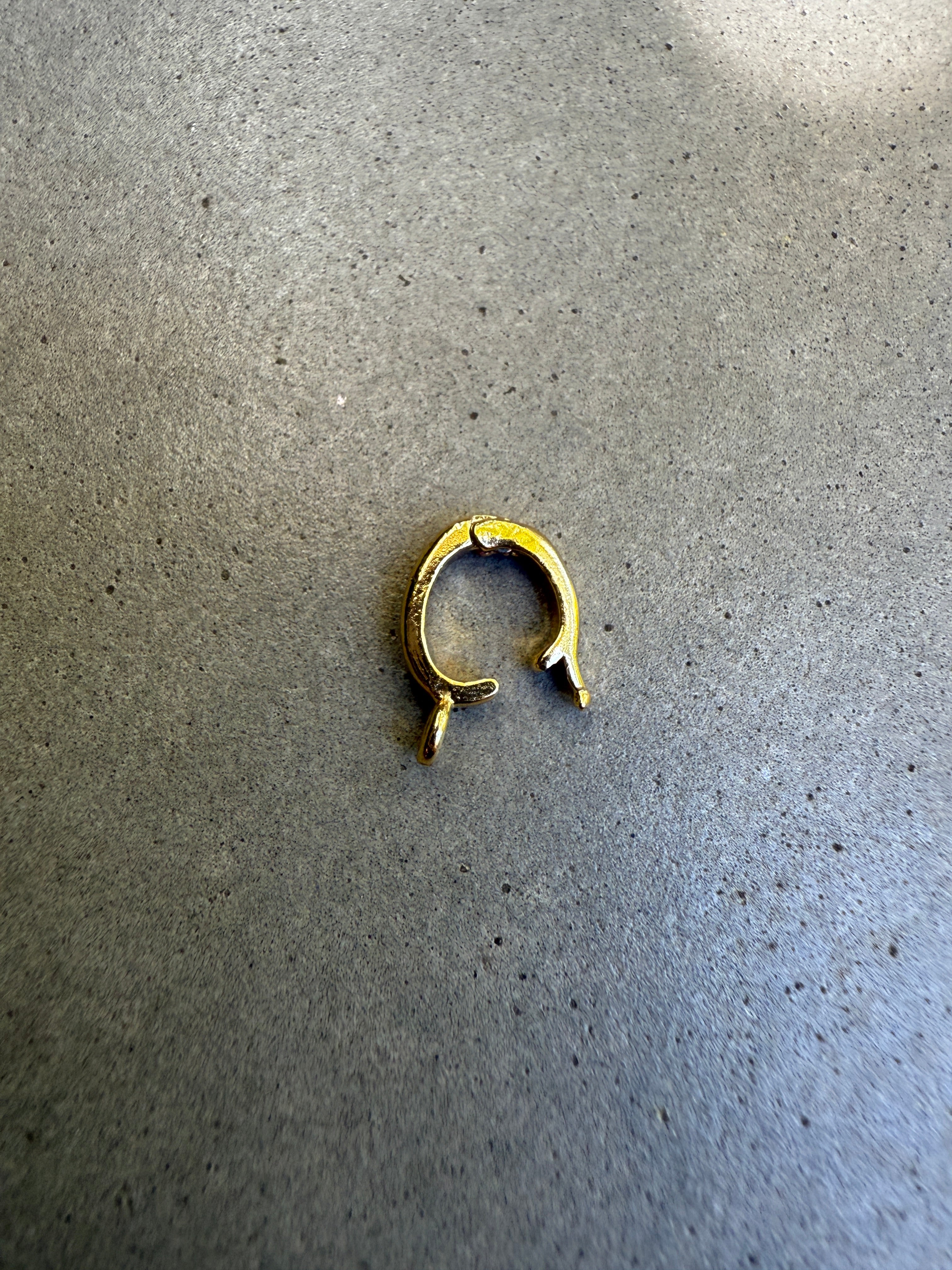 The Quinn - Gold Evil Eye Lucky Medallion Charm