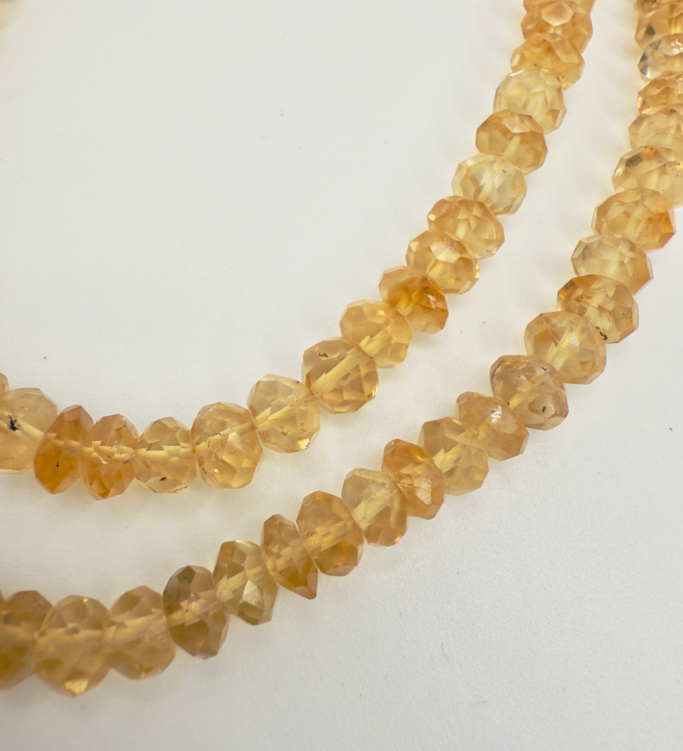 "The Carol" Citrine Gemstone Necklace
