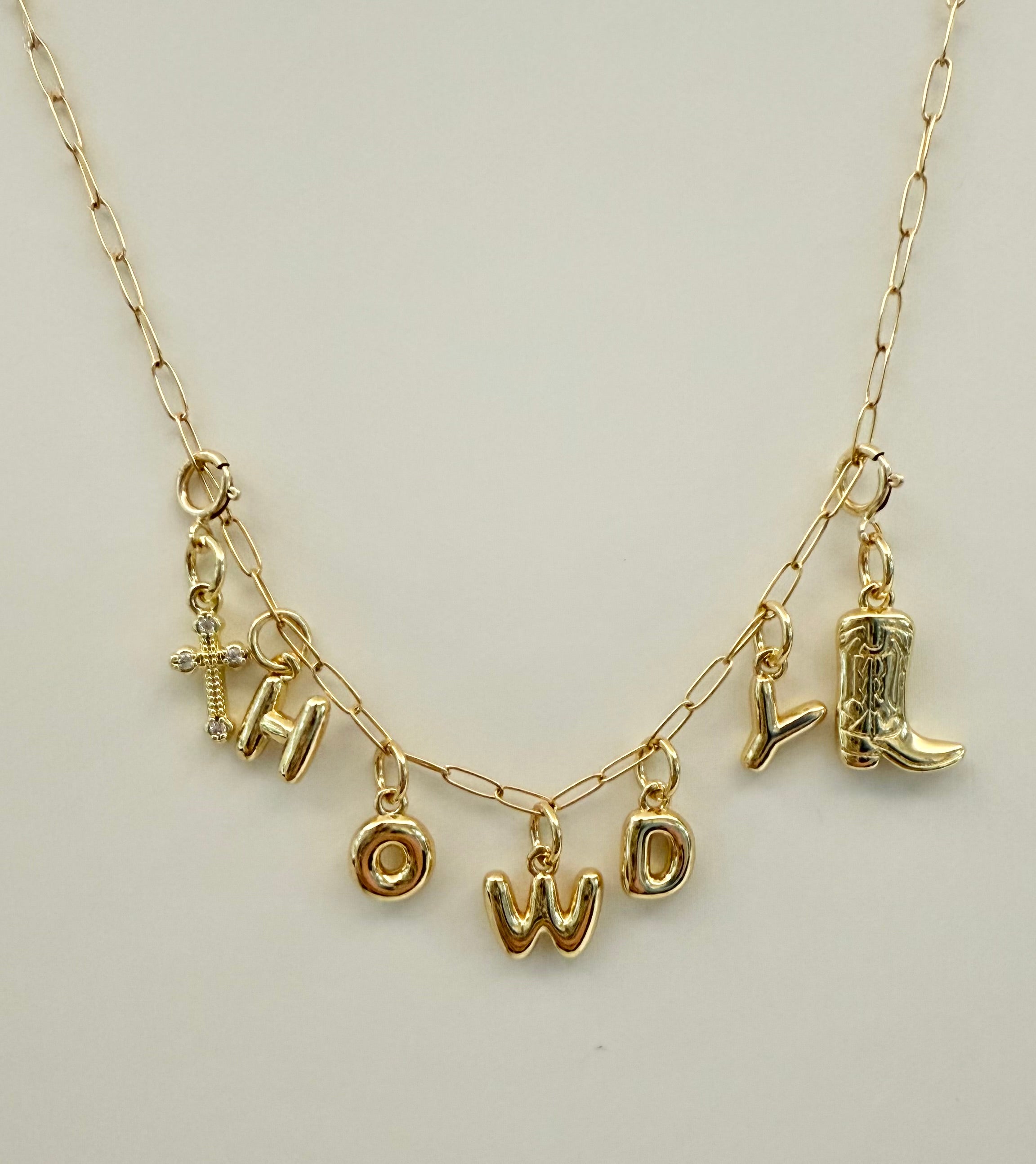 "The Alix, 18 Inch" - Name, Word or Phrase Necklace
