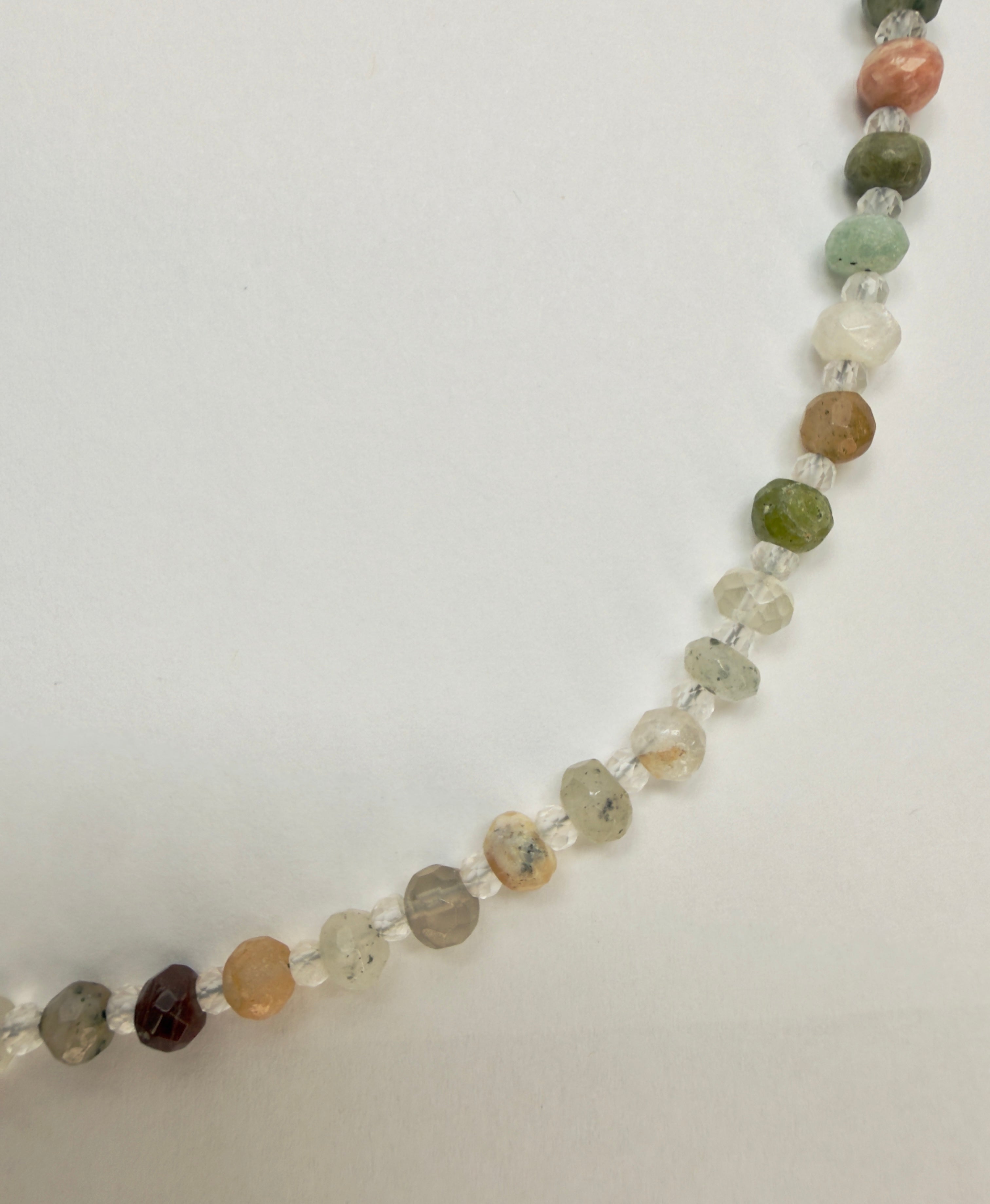 The UpC (Up See) - Mixed Gemstone Beaded Necklace