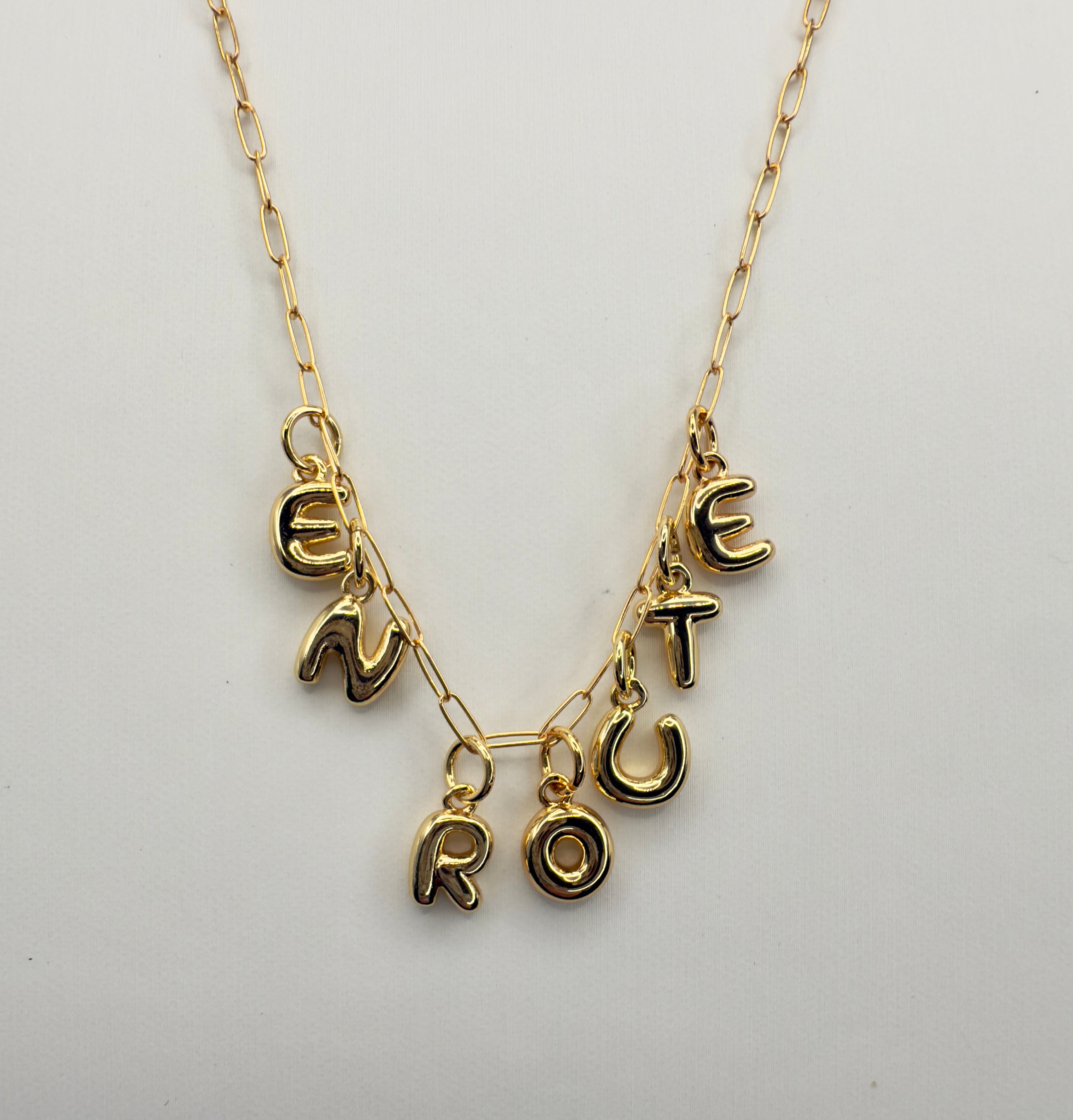 "The Alix, 20 Inch" - Name, Word or Phrase Necklace