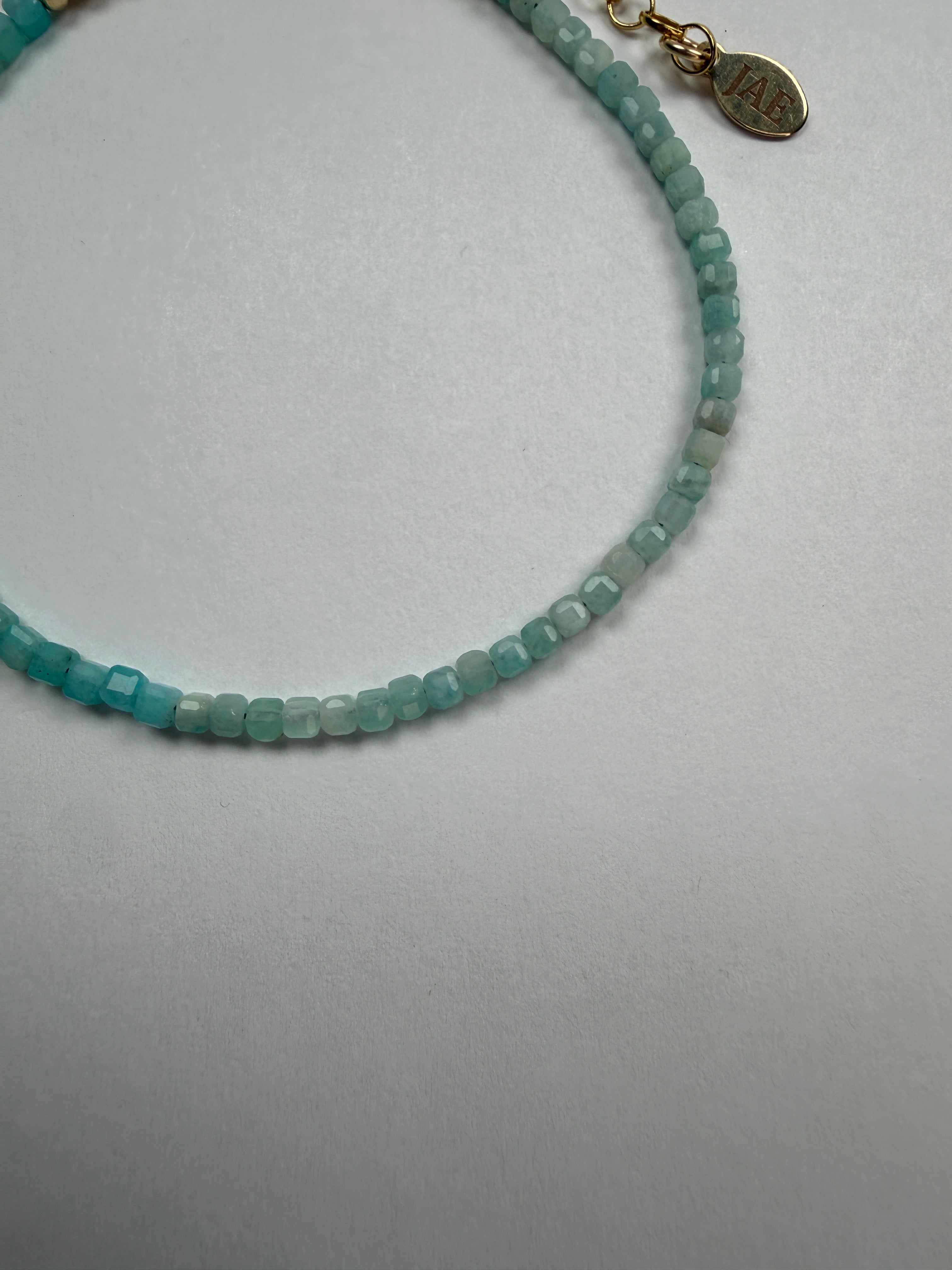 The Tess - Amazonite Beaded Bracelet