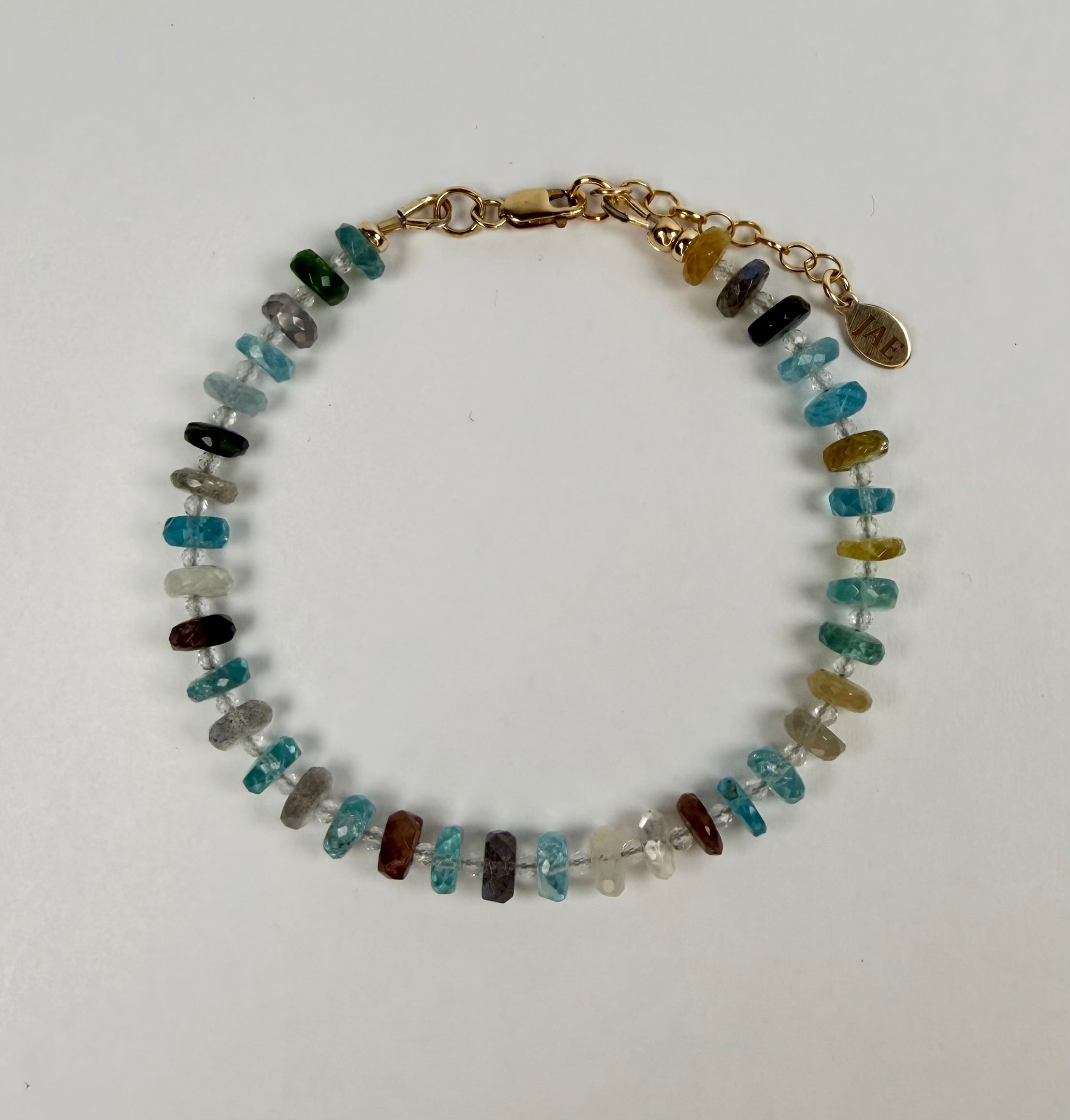 The Linnea - Mixed Gemstone Beaded Necklace