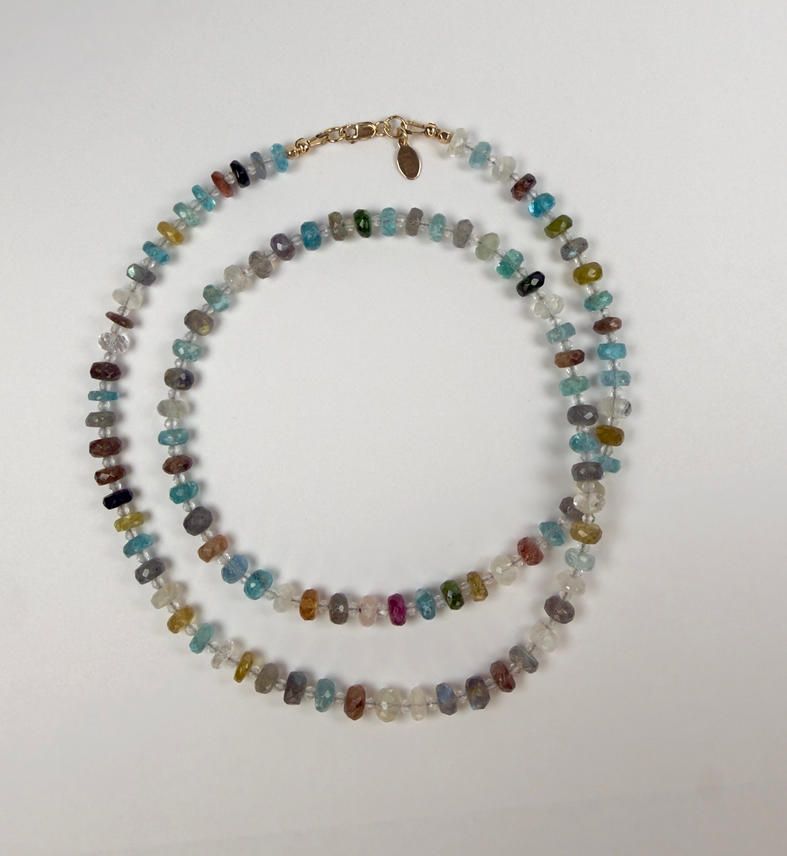 The Elsa - Mixed Gemstone Beaded Necklace