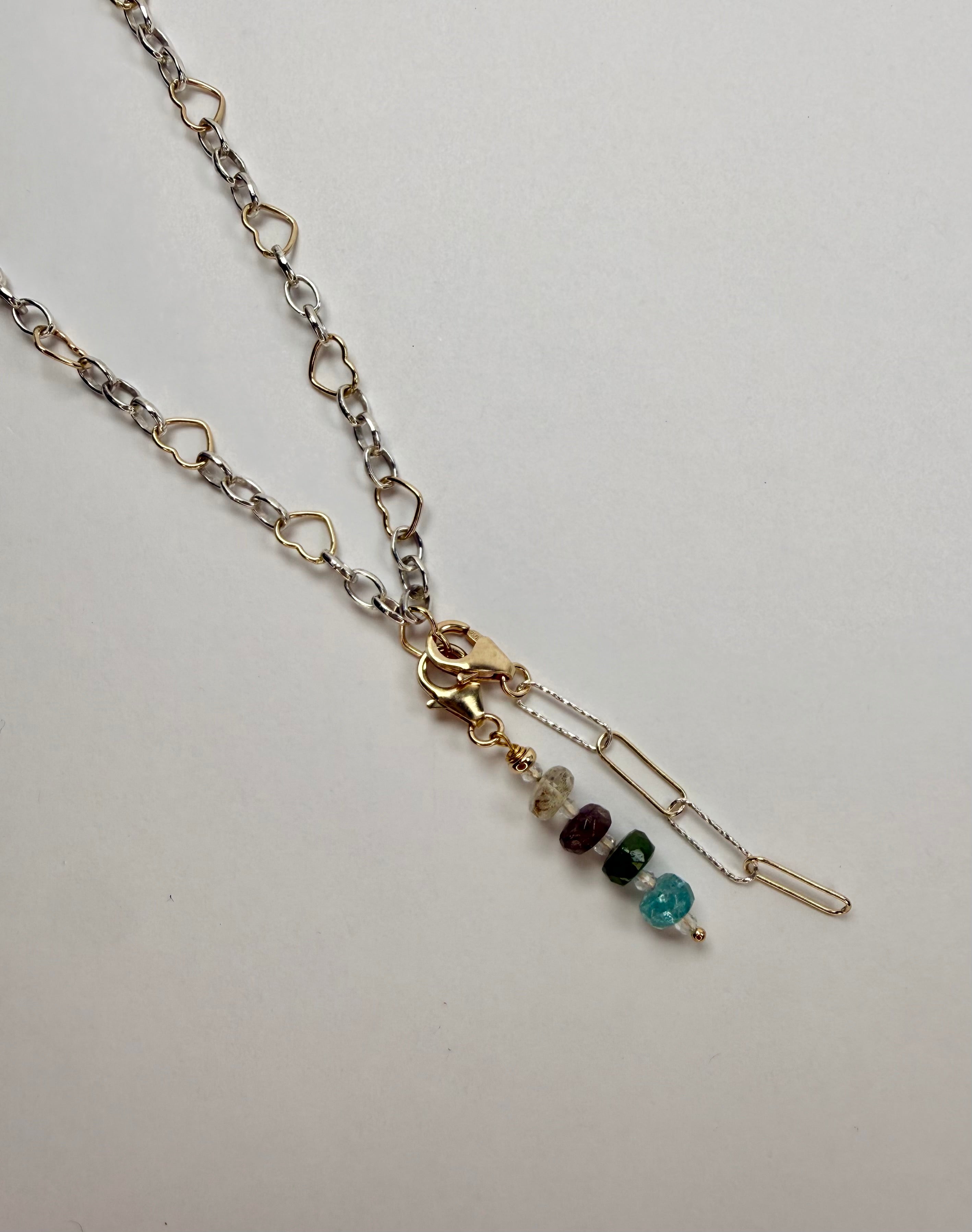 The Signe - Mixed Gemstone Beaded Charm