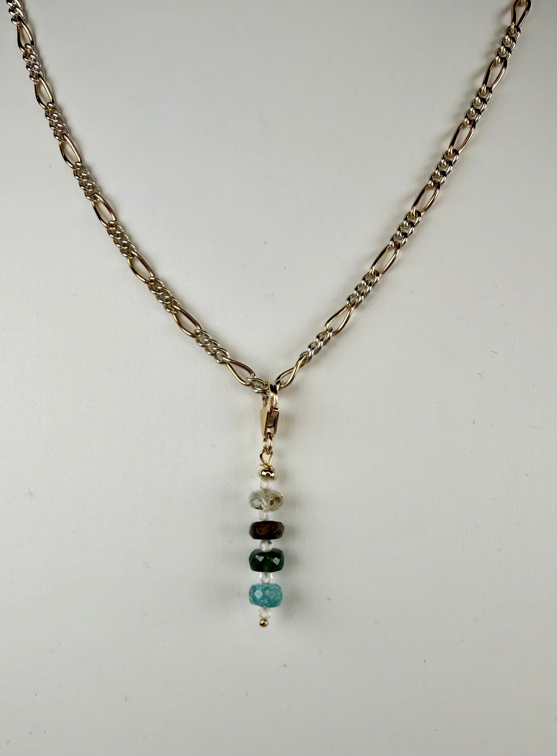 The Signe - Mixed Gemstone Beaded Charm