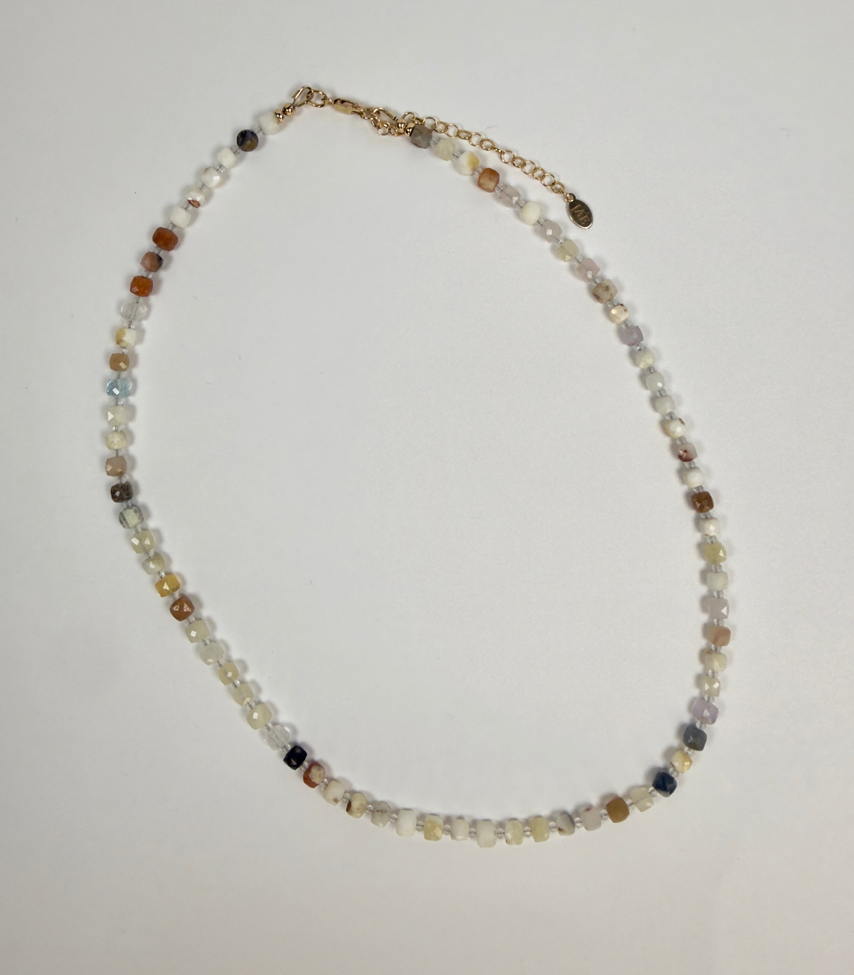 The Hollis - Mixed Gemstone Beaded Necklace
