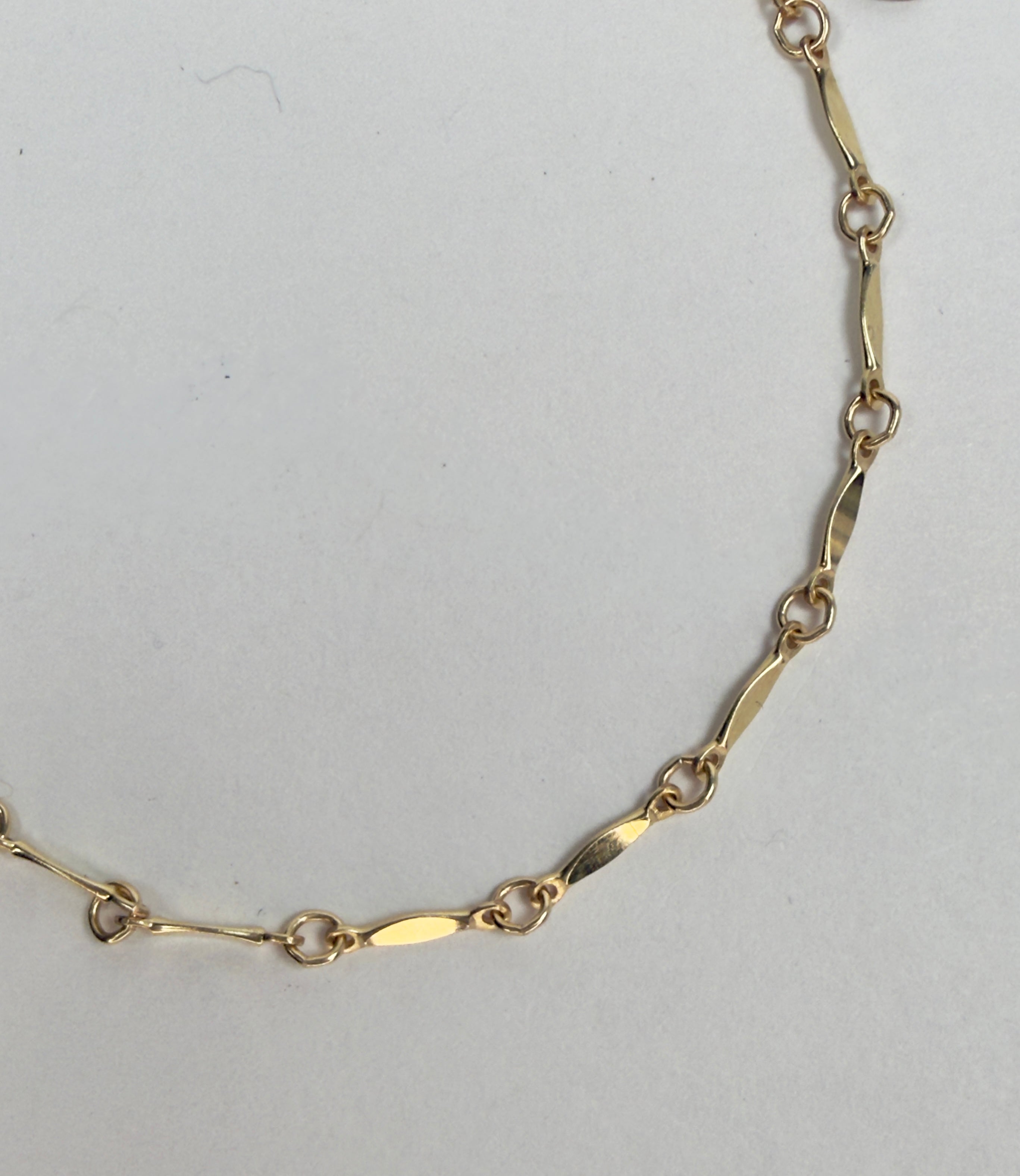 The Mercer - Hammered Marque Bar Bracelet