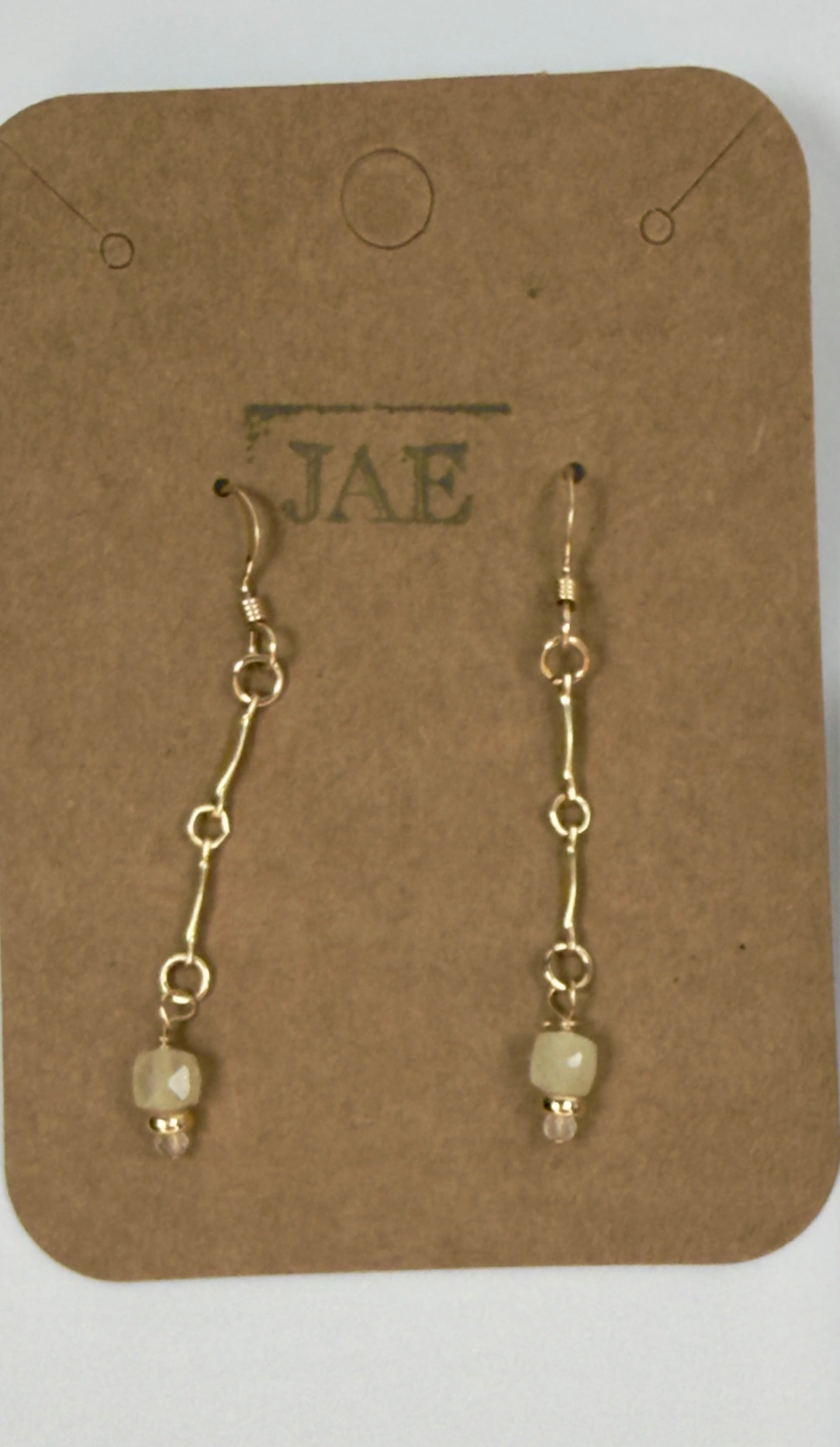The Ellery - Mixed Gemstone Beaded Drop Earrings