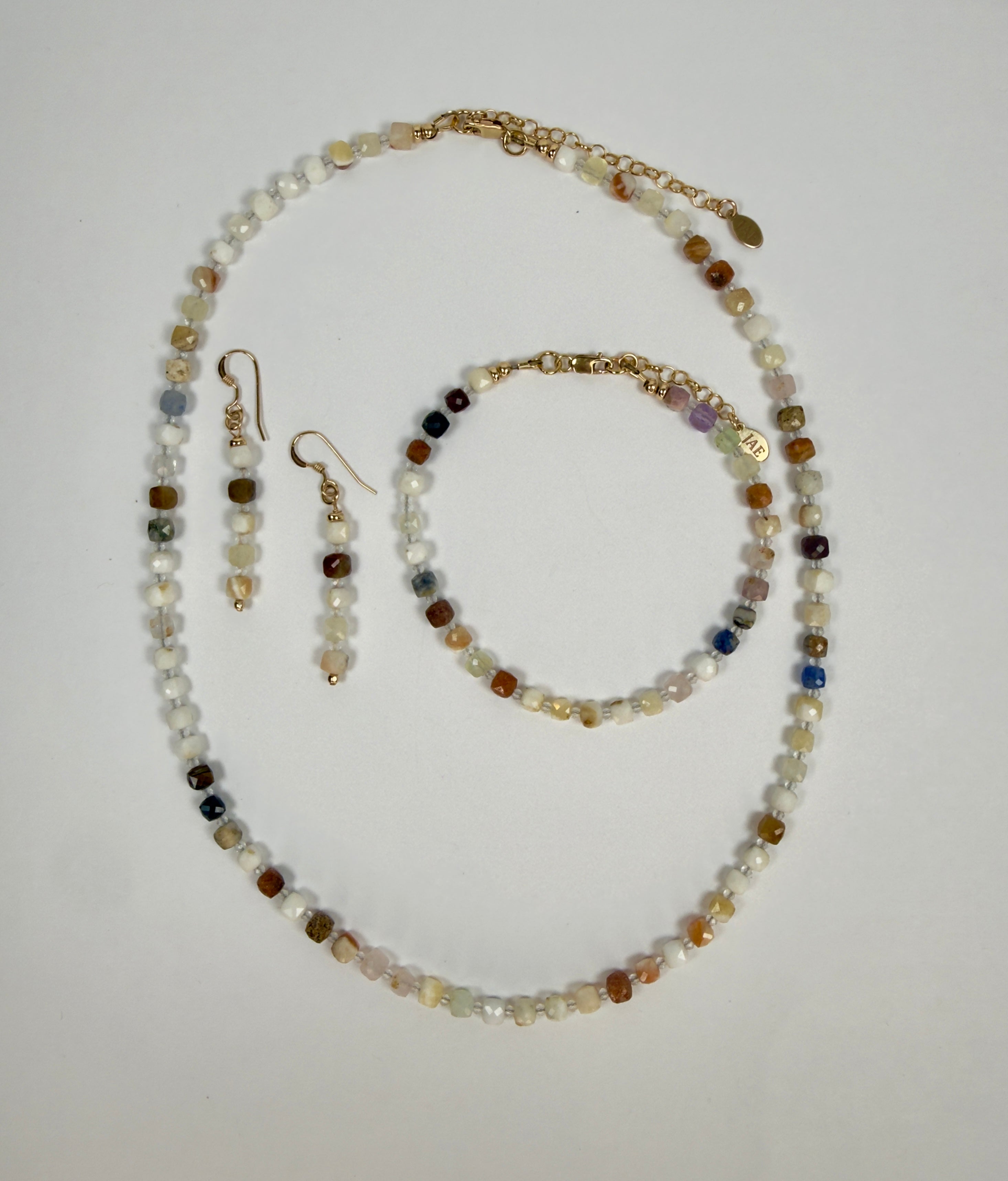 The Linden Beaded Bracelet - Mixed Gemstone