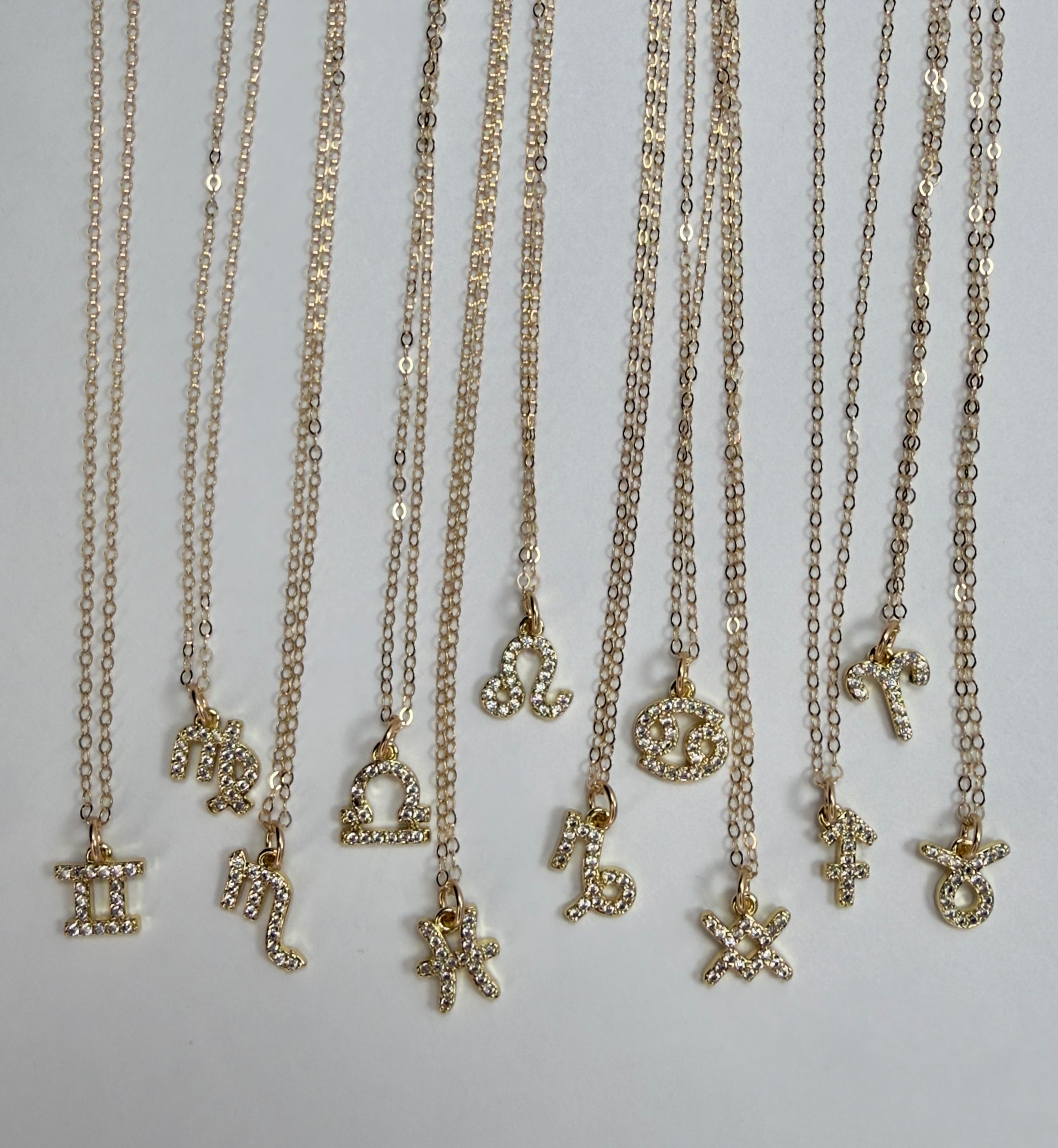 Zodiac Sign Charm Necklace