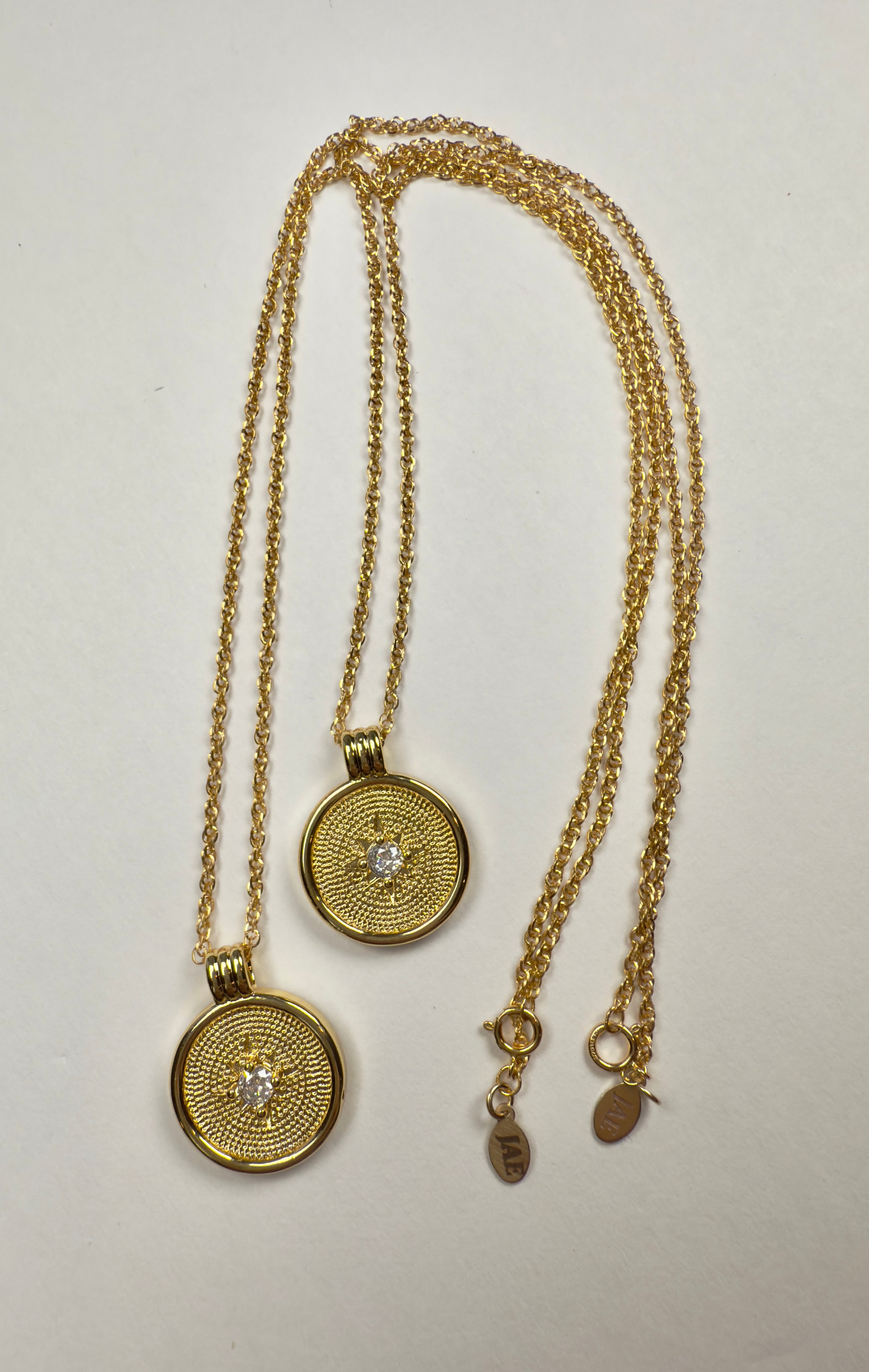 The Radiance Medallion Necklace - Two Sizes Available