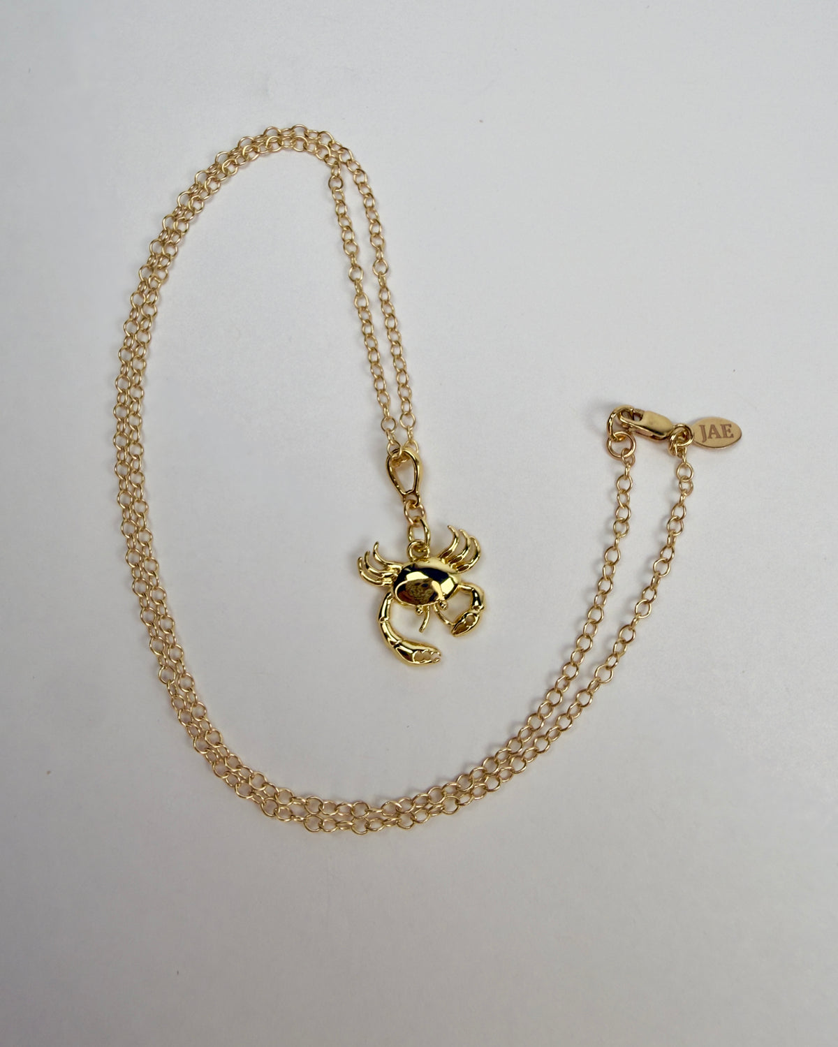 The Drue - Crab Charm Necklace