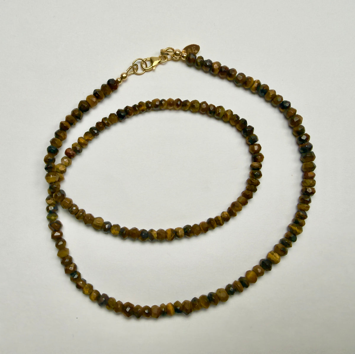 The Tara - Tiger's Eye Beaded Necklace