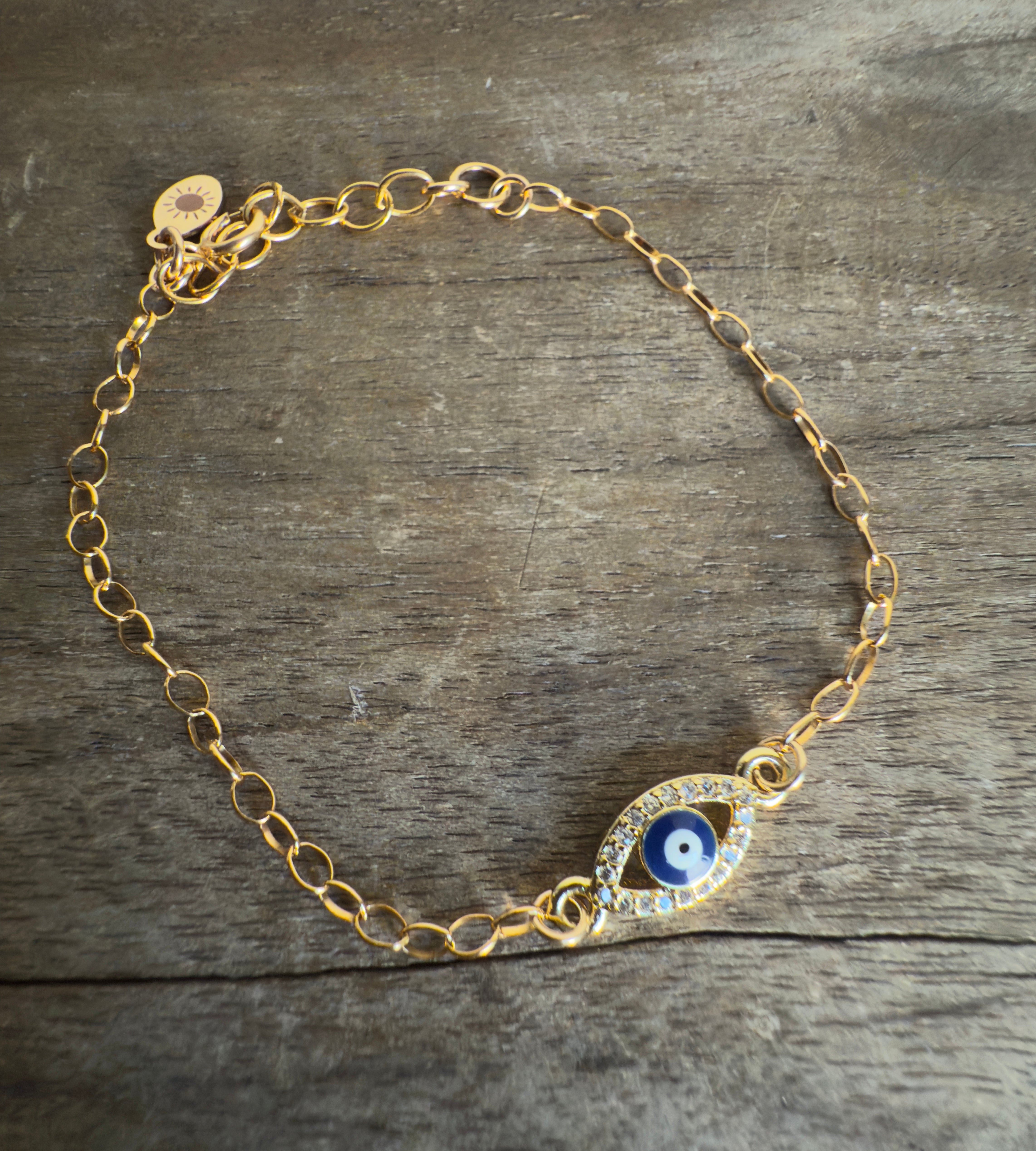 The Ramie - Evil Eye Chain Bracelet