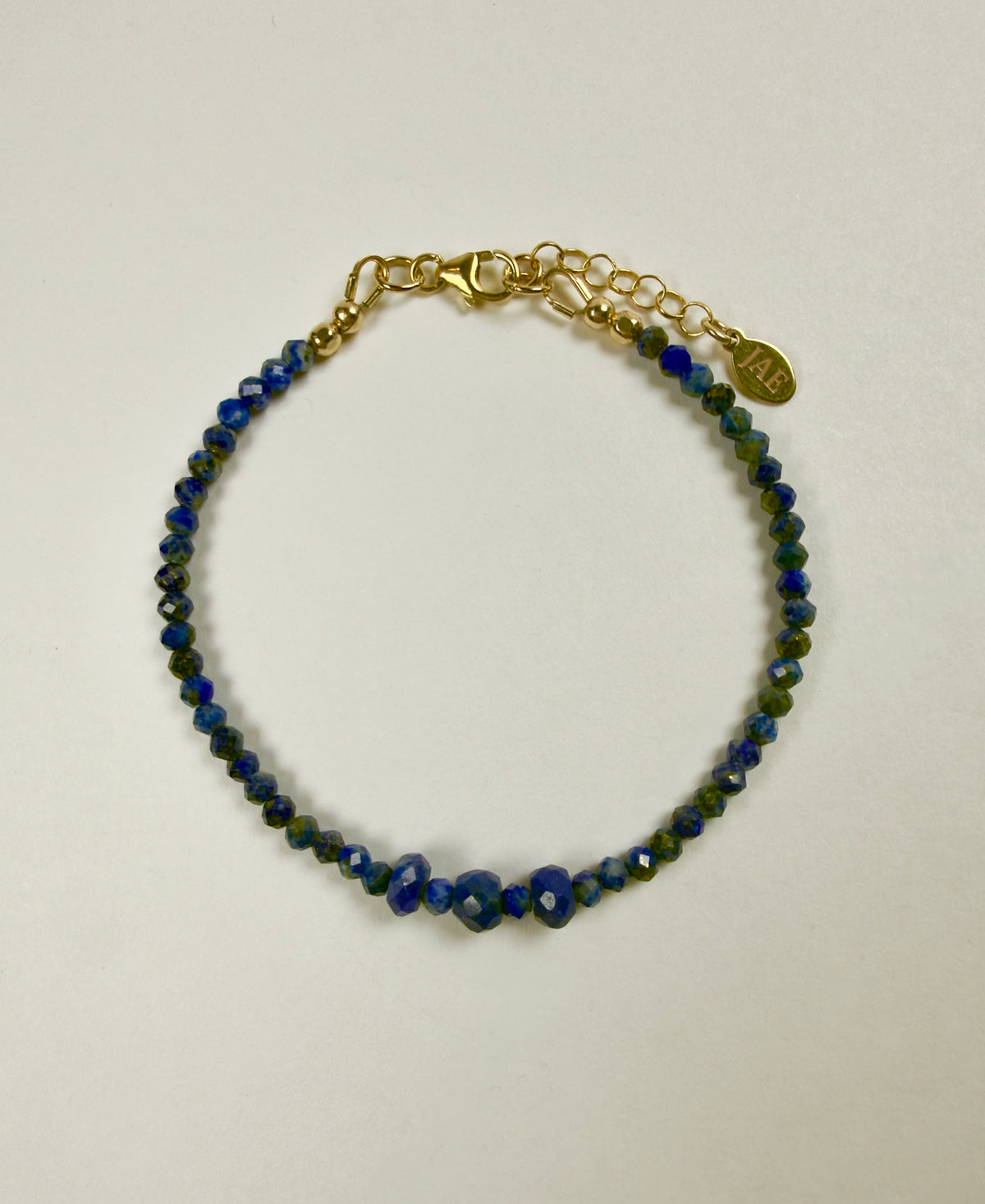 The Watts - Lapis Lazuli Beaded Bracelet