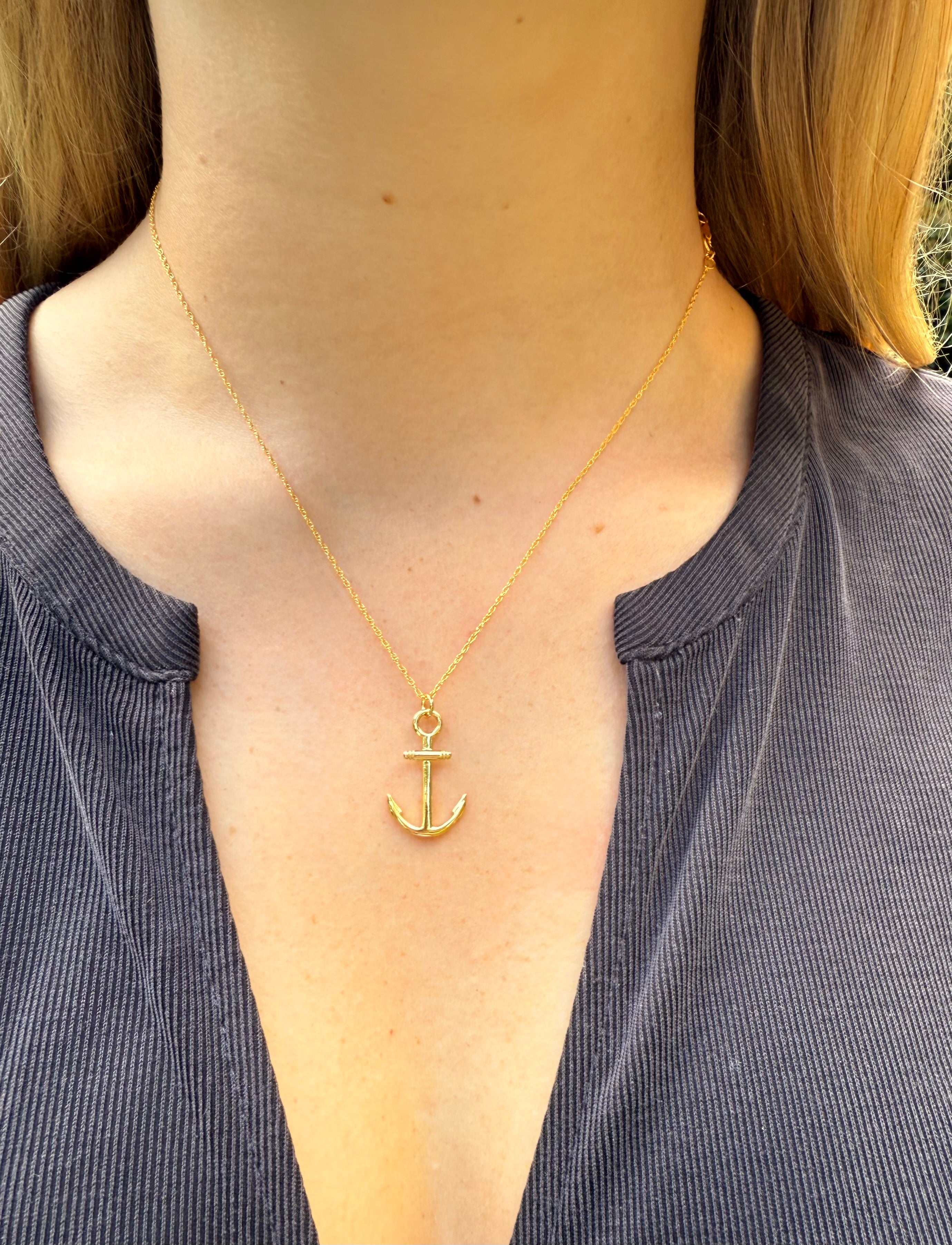 "The Winston"  Anchor Necklace